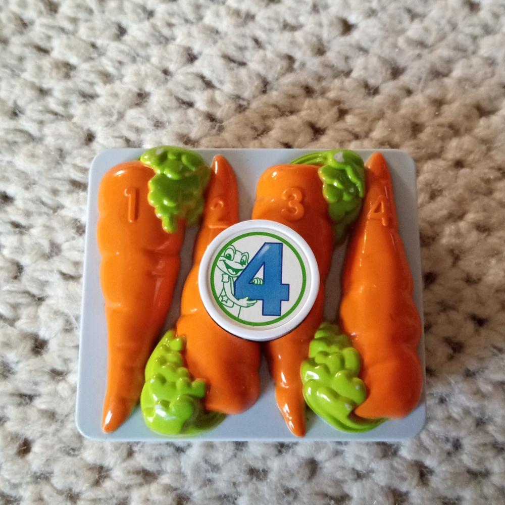 LeapFrog Leap Frog Pretend & Learn Shopping Cart Replacement Food Carrot…
